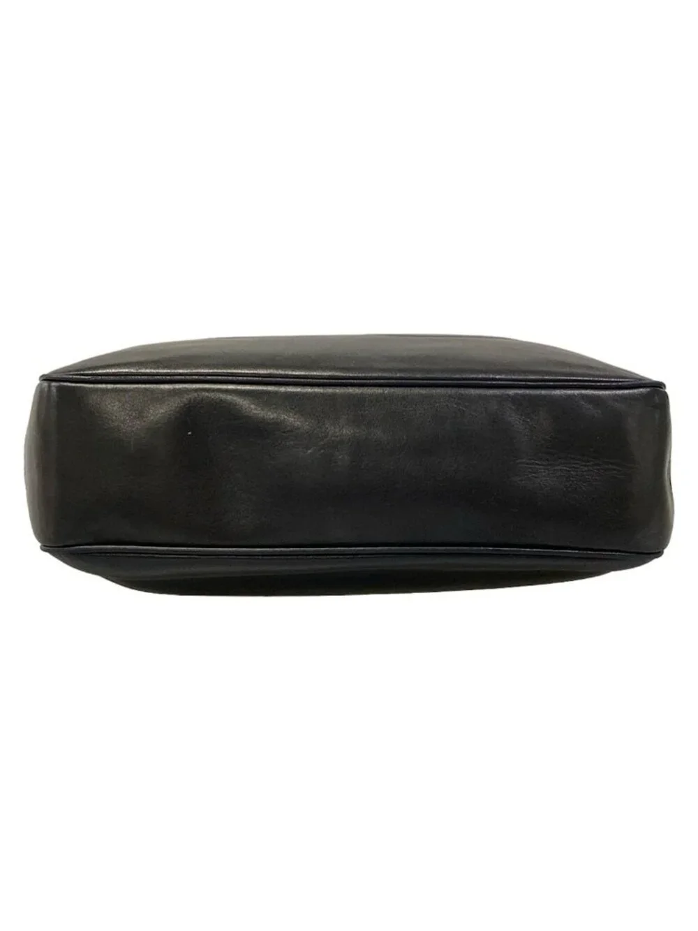 Chanel Shoulder Bag Black Chain Gold Lambskin
